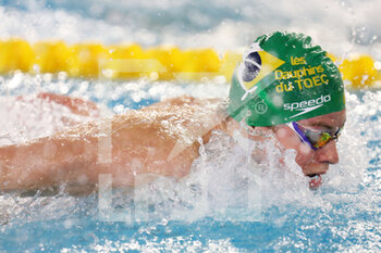 2021-03-19 - Léon Marchand of Dauphins Toulouse OEC Final A 200 m medley Men during the FFN Golden Tour Camille Muffat 2021, Swimming Olympic and European selections on March 19, 2021 at Cercle des Nageurs de Marseille in Marseille, France - Photo Laurent Lairys / DPPI - FFN GOLDEN TOUR CAMILLE MUFFAT 2021, SWIMMING OLYMPIC AND EUROPEAN SELECTIONS - SWIMMING - SWIMMING