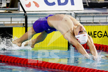 2021-03-19 - Mewen Tomac of Amiens Métropole Natation, Final A 100 m backstroke Men during the FFN Golden Tour Camille Muffat 2021, Swimming Olympic and European selections on March 19, 2021 at Cercle des Nageurs de Marseille in Marseille, France - Photo Laurent Lairys / DPPI - FFN GOLDEN TOUR CAMILLE MUFFAT 2021, SWIMMING OLYMPIC AND EUROPEAN SELECTIONS - SWIMMING - SWIMMING