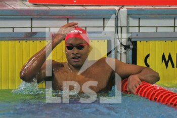 2021-03-20 - Yohann Ndoye Brouard of Dauphins d'Annecy, Final A 200 m backstroke Men during the FFN Golden Tour Camille Muffat 2021, Swimming Olympic and European selections on March 20, 2021 at Cercle des Nageurs de Marseille in Marseille, France - Photo Laurent Lairys / DPPI - FFN GOLDEN TOUR CAMILLE MUFFAT 2021, SWIMMING OLYMPIC AND EUROPEAN SELECTIONS - SWIMMING - SWIMMING