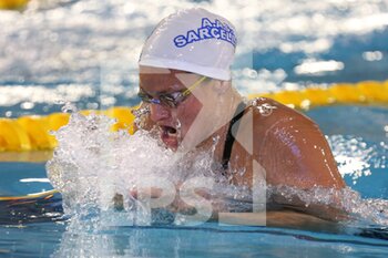 2021-03-20 - Fanny Deberghes of AAS Sarcelles Natation 95 Final A 200 m breaststroke Women during the FFN Golden Tour Camille Muffat 2021, Swimming Olympic and European selections on March 20, 2021 at Cercle des Nageurs de Marseille in Marseille, France - Photo Laurent Lairys / DPPI - FFN GOLDEN TOUR CAMILLE MUFFAT 2021, SWIMMING OLYMPIC AND EUROPEAN SELECTIONS - SWIMMING - SWIMMING