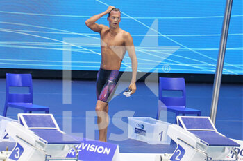 2021-05-19 - Mykhaylo Romanchuck of Ukraine European Champion in the 1500 m Freestyle during the 2021 LEN European Championships, swimming event on May 19, 2021 at Duna Arena in Budapest, Hungary - Photo Laurent Lairys / DPPI - 2021 LEN EUROPEAN CHAMPIONSHIPS - SWIMMING - SWIMMING