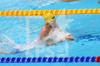 2021-05-19 - Erik Persson of Sweden, 200M Breaststroke, semi-final during the 2021 LEN European Championships, swimming event on May 19, 2021 at Duna Arena in Budapest, Hungary - Photo Laurent Lairy / DPPI - 2021 LEN EUROPEAN CHAMPIONSHIPS - SWIMMING - SWIMMING