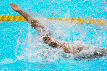 2021-05-20 - Yohan Ndoye Brouard of France, 100 m Backstroke Final 3rd place during the 2021 LEN European Championships, Swimming event on May 20, 2021 at Duna Arena in Budapest, Hungary - Photo Laurent Lairys / DPPI - 2021 LEN EUROPEAN CHAMPIONSHIPS - SWIMMING - SWIMMING