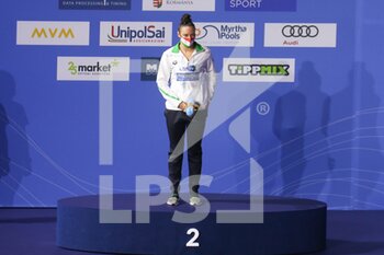 2021-05-20 - Katinka Hosszu of Hungary, 200 m Butterfly Podium 2nd place during the 2021 LEN European Championships, Swimming event on May 20, 2021 at Duna Arena in Budapest, Hungary - Photo Laurent Lairys / DPPI - 2021 LEN EUROPEAN CHAMPIONSHIPS - SWIMMING - SWIMMING
