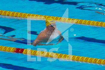 2021-05-20 - Erik Persson of Sweden 3rd place, 200 m Breaststroke Final during the 2021 LEN European Championships, Swimming event on May 20, 2021 at Duna Arena in Budapest, Hungary - Photo Laurent Lairys / DPPI - 2021 LEN EUROPEAN CHAMPIONSHIPS - SWIMMING - SWIMMING