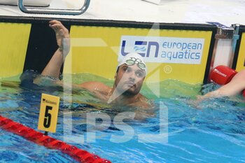 2021-05-22 - Florent Manaudou of France, Semi-Final 50 m Freestyle during the 2021 LEN European Championships, Swimming event on May 22, 2021 at Duna Arena in Budapest, Hungary - Photo Laurent Lairys / DPPI - 2021 LEN EUROPEAN CHAMPIONSHIPS - SWIMMING - SWIMMING