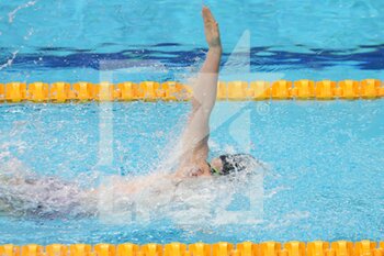 2021-05-22 - Luke Greenbank of Great Britain 2nd place, Final 200 m Backstroke during the 2021 LEN European Championships, Swimming event on May 22, 2021 at Duna Arena in Budapest, Hungary - Photo Laurent Lairys / DPPI - 2021 LEN EUROPEAN CHAMPIONSHIPS - SWIMMING - SWIMMING