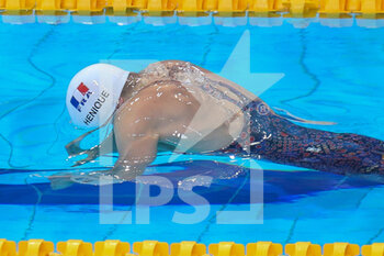 2021-05-23 - Melanie Henique of France 2nd place, Final 50 m Butterfly during the 2021 LEN European Championships, Swimming event on May 23, 2021 at Duna Arena in Budapest, Hungary - Photo Laurent Lairys / DPPI - 2021 LEN EUROPEAN CHAMPIONSHIPS - SWIMMING - SWIMMING