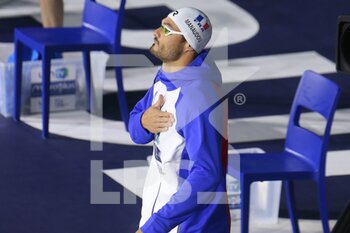 2021-05-23 - Florent Manaudou of France, Final 50 m Freestyle during the 2021 LEN European Championships, Swimming event on May 23, 2021 at Duna Arena in Budapest, Hungary - Photo Laurent Lairys / DPPI - 2021 LEN EUROPEAN CHAMPIONSHIPS - SWIMMING - SWIMMING