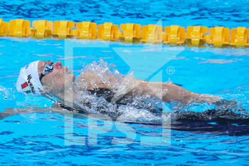 2021-05-23 - Margherita Panziera of Italy 1st place, Final 200 m Backstroke during the 2021 LEN European Championships, Swimming event on May 23, 2021 at Duna Arena in Budapest, Hungary - Photo Laurent Lairys / DPPI - 2021 LEN EUROPEAN CHAMPIONSHIPS - SWIMMING - SWIMMING