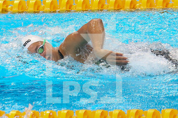 2021-05-23 - Anna Egorova of Russia 2nd place, Final 400 m Freestyle during the 2021 LEN European Championships, Swimming event on May 23, 2021 at Duna Arena in Budapest, Hungary - Photo Laurent Lairys / DPPI - 2021 LEN EUROPEAN CHAMPIONSHIPS - SWIMMING - SWIMMING