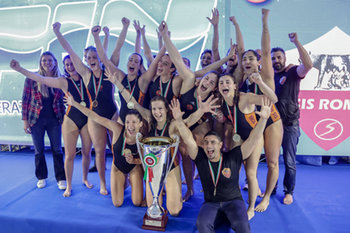 2019-01-06 - esultanza SIS Roma - FINAL SIX FEMMINILE - DAY 3 - ITALIAN CUP WOMEN - WATERPOLO