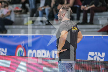 2019-12-07 - coach Marco Capanna (Sis Roma) - FINALE 3/4 POSTO - SIS ROMA VS KALLY NC MILANO - ITALIAN CUP WOMEN - WATERPOLO