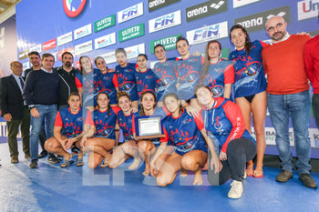 2019-12-07 - Premiazione 4 posto Kally Nuoto Club Milano - FINALE 3/4 POSTO - SIS ROMA VS KALLY NC MILANO - ITALIAN CUP WOMEN - WATERPOLO