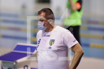 2021-02-06 - head coach M. Petrovics (BVSC Zuglo) - SIS ROMA VS BVSC BUDAPEST - EURO LEAGUE WOMEN - WATERPOLO