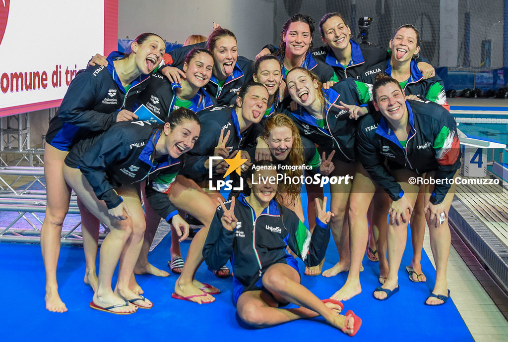 Italia vs Olanda FINA Women´s Water Polo World League 2019 European Preliminaries - ITALY NATIONAL TEAM - WATERPOLO