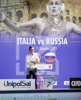 2019-12-11 - ct Italia Paolo Zizza - WATERPOLO WORLD LEAGUE WOMEN EUROPEAN - ITALIA VS RUSSIA - ITALY NATIONAL TEAM - WATERPOLO