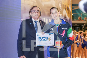 2019-12-11 - Premiazione miglior Giocatore G. Gorlero (Italia) - WATERPOLO WORLD LEAGUE WOMEN - ITALIA VS RUSSIA - ITALY NATIONAL TEAM - WATERPOLO