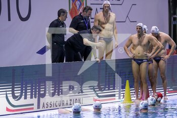 2021-02-12 - time out USA - FRECCIAROSSA CUP - ITALY VS USA - ITALY NATIONAL TEAM - WATERPOLO