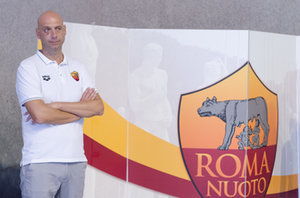 2018-10-27 - Roberto Gatto, tecnico della Roma - ROMA NUOTO VS PRO RECCO 3A GIORNATA CAMPIONATO A1 - SERIE A1 - WATERPOLO