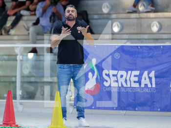 2019-10-19 - coach Marco Capanna della SIS Roma - SIS ROMA VS RARI NANTES FLORENTIA - SERIE A1 WOMEN - WATERPOLO