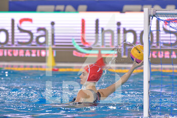 2021-01-19 - GAAL Csenge Reka Goalkeeper (FRANCE) - WOMEN'S WATERPOLO OLYMPIC GAME QUALIFICATION TOURNAMENT 2021 - FRANCE VS ITALY - OLYMPIC TROPHY - WATERPOLO