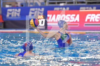 19/01/2021 - QUEIROLO Elisa 5 (Italy) - WOMEN'S WATERPOLO OLYMPIC GAME QUALIFICATION TOURNAMENT 2021 - FRANCE VS ITALY - TORNEO OLIMPICO - PALLANUOTO