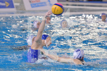 19/01/2021 - 5 QUEIROLO Elisa (Italy) vs 9 VERNOUX Ema Martine (France) - WOMEN'S WATERPOLO OLYMPIC GAME QUALIFICATION TOURNAMENT 2021 - FRANCE VS ITALY - TORNEO OLIMPICO - PALLANUOTO