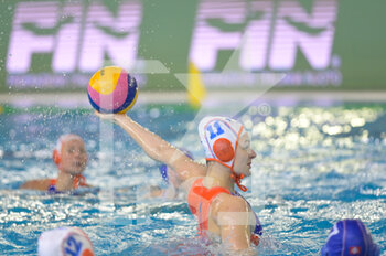 2021-01-19 - 11 VAN DE KRAATS Simone (Netherlands) - WOMEN'S WATERPOLO OLYMPIC GAME QUALIFICATION TOURNAMENT 2021 - HOLLAND VS SLOVAKIA - OLYMPIC TROPHY - WATERPOLO