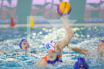 2021-01-19 - 11 VAN DE KRAATS Simone (Netherlands) - WOMEN'S WATERPOLO OLYMPIC GAME QUALIFICATION TOURNAMENT 2021 - HOLLAND VS SLOVAKIA - OLYMPIC TROPHY - WATERPOLO