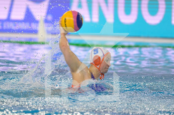2021-01-19 - 5 WOLVES Iris (Netherlands) - WOMEN'S WATERPOLO OLYMPIC GAME QUALIFICATION TOURNAMENT 2021 - HOLLAND VS SLOVAKIA - OLYMPIC TROPHY - WATERPOLO