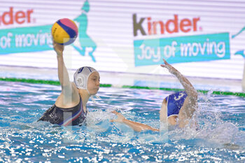 2021-01-20 - 9 VERNOUX Ema Martine [ROLE: Wing] (France) - WOMEN'S WATERPOLO OLYMPIC GAME QUALIFICATION TOURNAMENT 2021 - FRANCE VS SLOVAKIA - OLYMPIC TROPHY - WATERPOLO