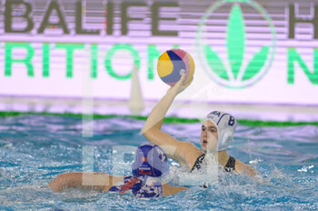 2021-01-20 - 8 HEURTAUX Valentine Christiane [ROLE: All-Round] (France) - WOMEN'S WATERPOLO OLYMPIC GAME QUALIFICATION TOURNAMENT 2021 - FRANCE VS SLOVAKIA - OLYMPIC TROPHY - WATERPOLO