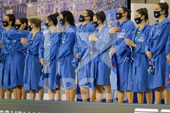 2021-01-20 - Italian Teams - WOMEN'S WATERPOLO OLYMPIC GAME QUALIFICATION TOURNAMENT 2021 - HOLLAND VS ITALY - OLYMPIC TROPHY - WATERPOLO