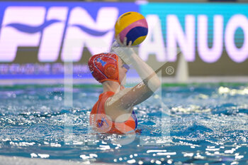 2021-01-20 - 1 KOENDERS Joanne [ROLE: Goalkeeper] (Netherlands) - WOMEN'S WATERPOLO OLYMPIC GAME QUALIFICATION TOURNAMENT 2021 - HOLLAND VS ITALY - OLYMPIC TROPHY - WATERPOLO