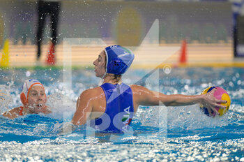 2021-01-20 -  7 MARLETTA Claudia Roberta [ROLE: Wing] (Italy) - WOMEN'S WATERPOLO OLYMPIC GAME QUALIFICATION TOURNAMENT 2021 - HOLLAND VS ITALY - OLYMPIC TROPHY - WATERPOLO