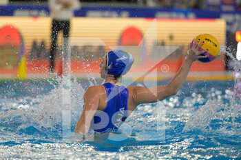 2021-01-20 -  7 MARLETTA Claudia Roberta [ROLE: Wing] (Italy) - WOMEN'S WATERPOLO OLYMPIC GAME QUALIFICATION TOURNAMENT 2021 - HOLLAND VS ITALY - OLYMPIC TROPHY - WATERPOLO