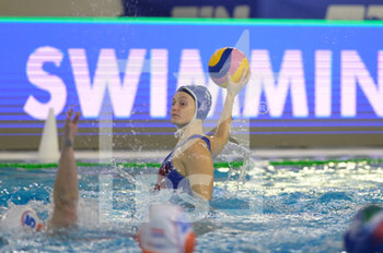 2021-01-20 - 5 QUEIROLO Elisa [ROLE: Wing] (Italy) - WOMEN'S WATERPOLO OLYMPIC GAME QUALIFICATION TOURNAMENT 2021 - HOLLAND VS ITALY - OLYMPIC TROPHY - WATERPOLO