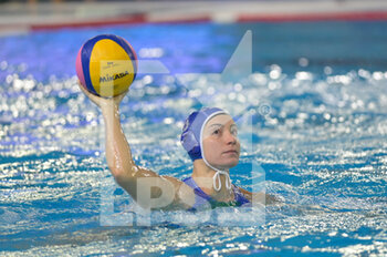 2021-01-20 - 6 AIELLO Rosaria [ROLE: Centre Forward] (Italy) - WOMEN'S WATERPOLO OLYMPIC GAME QUALIFICATION TOURNAMENT 2021 - HOLLAND VS ITALY - OLYMPIC TROPHY - WATERPOLO
