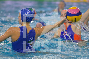 2021-01-20 -  - WOMEN'S WATERPOLO OLYMPIC GAME QUALIFICATION TOURNAMENT 2021 - HOLLAND VS ITALY - OLYMPIC TROPHY - WATERPOLO