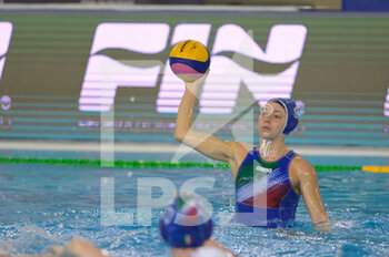 2021-01-20 - 4 AVEGNO Silvia [ROLE: Wing] (Italy) - WOMEN'S WATERPOLO OLYMPIC GAME QUALIFICATION TOURNAMENT 2021 - HOLLAND VS ITALY - OLYMPIC TROPHY - WATERPOLO
