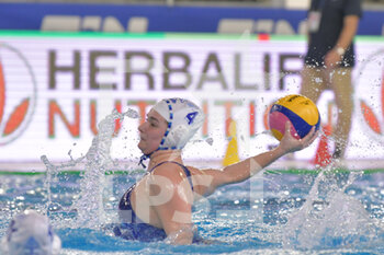2021-01-21 - 4 BOGACHENKO Maria [ROLE: Wing] (Israel)  - WOMEN'S WATERPOLO OLYMPIC GAME QUALIFICATION TOURNAMENT - ISRAEL VS KAZAKHSTAN - OLYMPIC TROPHY - WATERPOLO