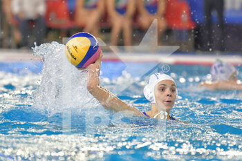 2021-01-21 - 3 GARIBOTTI Arianna [ROLE: Wing] (Italy) - WOMEN'S WATERPOLO OLYMPIC GAME QUALIFICATION TOURNAMENT - ITALY VS SLOVAKIA - OLYMPIC TROPHY - WATERPOLO