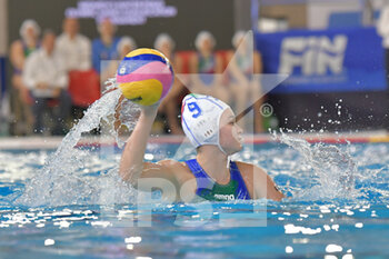 2021-01-21 - 9 GIUSTINI Sofia [ROLE: Wing] (Italy) - WOMEN'S WATERPOLO OLYMPIC GAME QUALIFICATION TOURNAMENT - ITALY VS SLOVAKIA - OLYMPIC TROPHY - WATERPOLO