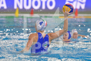2021-01-21 - 4 AVEGNO Silvia [ROLE: Wing] (Italy) - WOMEN'S WATERPOLO OLYMPIC GAME QUALIFICATION TOURNAMENT - ITALY VS SLOVAKIA - OLYMPIC TROPHY - WATERPOLO