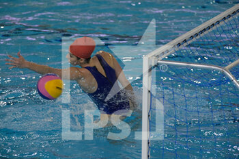 2021-01-22 - 13 GEVA Inbar [ROLE: Goalkeeper] (Israel)  - WOMEN'S WATERPOLO OLYMPIC GAME QUALIFICATION TOURNAMENT 2021 - ITALY VS ISRAEL - OLYMPIC TROPHY - WATERPOLO