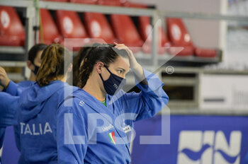 2021-01-22 - Italy - WOMEN'S WATERPOLO OLYMPIC GAME QUALIFICATION TOURNAMENT 2021 - ITALY VS ISRAEL - OLYMPIC TROPHY - WATERPOLO