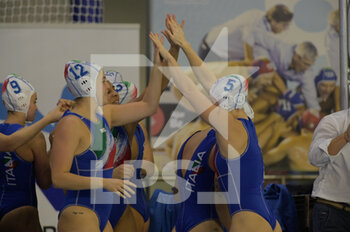 Women's Waterpolo Olympic Game Qualification Tournament 2021 - Italy vs Israel - TORNEO OLIMPICO - PALLANUOTO