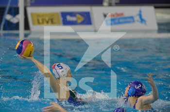 2021-01-22 - 5 QUEIROLO Elisa [ROLE: Wing] (Italy)  - WOMEN'S WATERPOLO OLYMPIC GAME QUALIFICATION TOURNAMENT 2021 - ITALY VS ISRAEL - OLYMPIC TROPHY - WATERPOLO