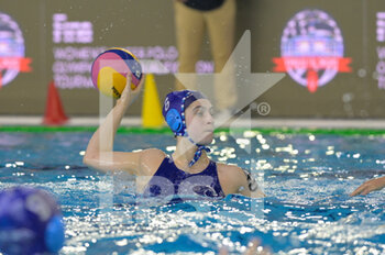 2021-01-22 - 6 FUTORIAN Hila [ROLE: Defender] (Israel)  - WOMEN'S WATERPOLO OLYMPIC GAME QUALIFICATION TOURNAMENT 2021 - ITALY VS ISRAEL - OLYMPIC TROPHY - WATERPOLO